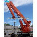 Knuckle boom marine folding crane